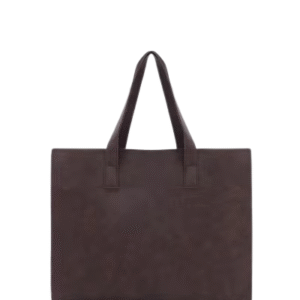Men's Faux Leather Casual Tote Bag
