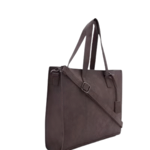 Men's Faux Leather Casual Tote Bag