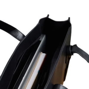 Men's Faux Leather Casual Tote Bag