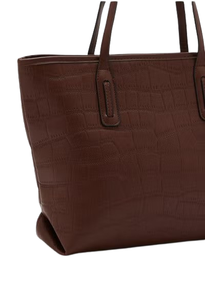 3 Piece Croc Tote Handbag Set