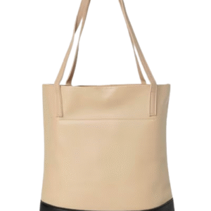 Colour Block Zip Lock Hand Bag