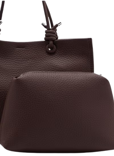 Knot Detail Large Tote Bag