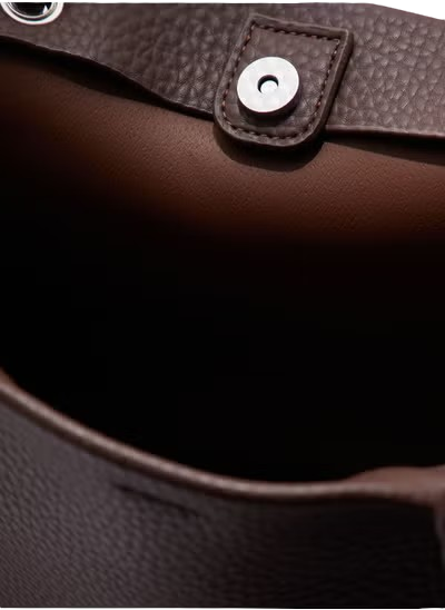 Knot Detail Large Tote Bag
